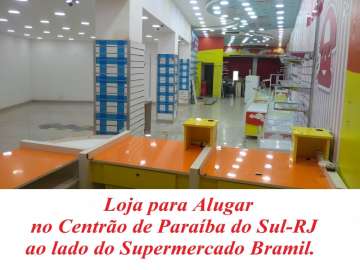 Loja para alugar em Centro, Paraíba do Sul - RJ