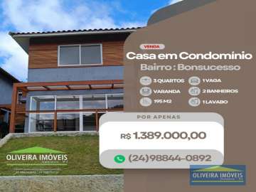 Casa à venda em Bonsucesso, Petrópolis - RJ