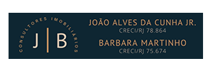 Logo - João Alves da Cunha Jr. CRECI/RJ 78.864 e Barbara Martinho CRECI/RJ 75.674